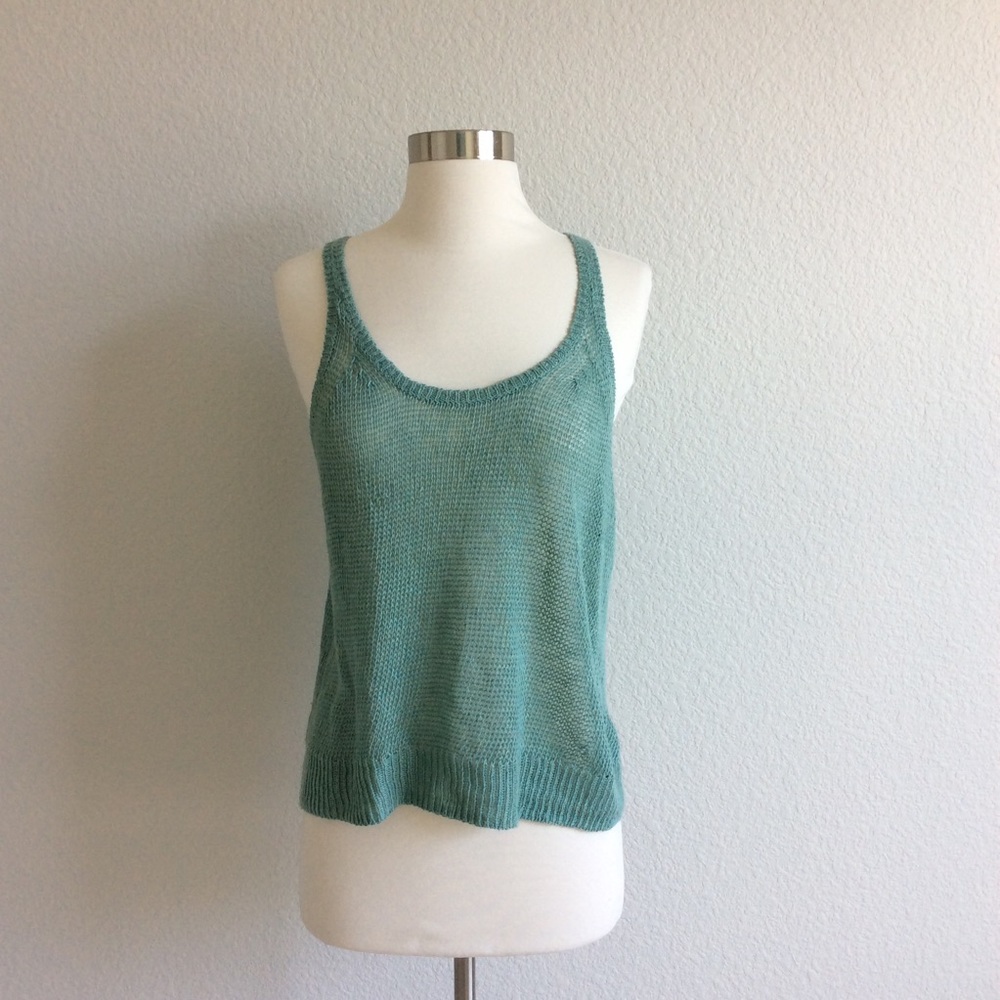 Theory Joesa Spiral Linen Tank